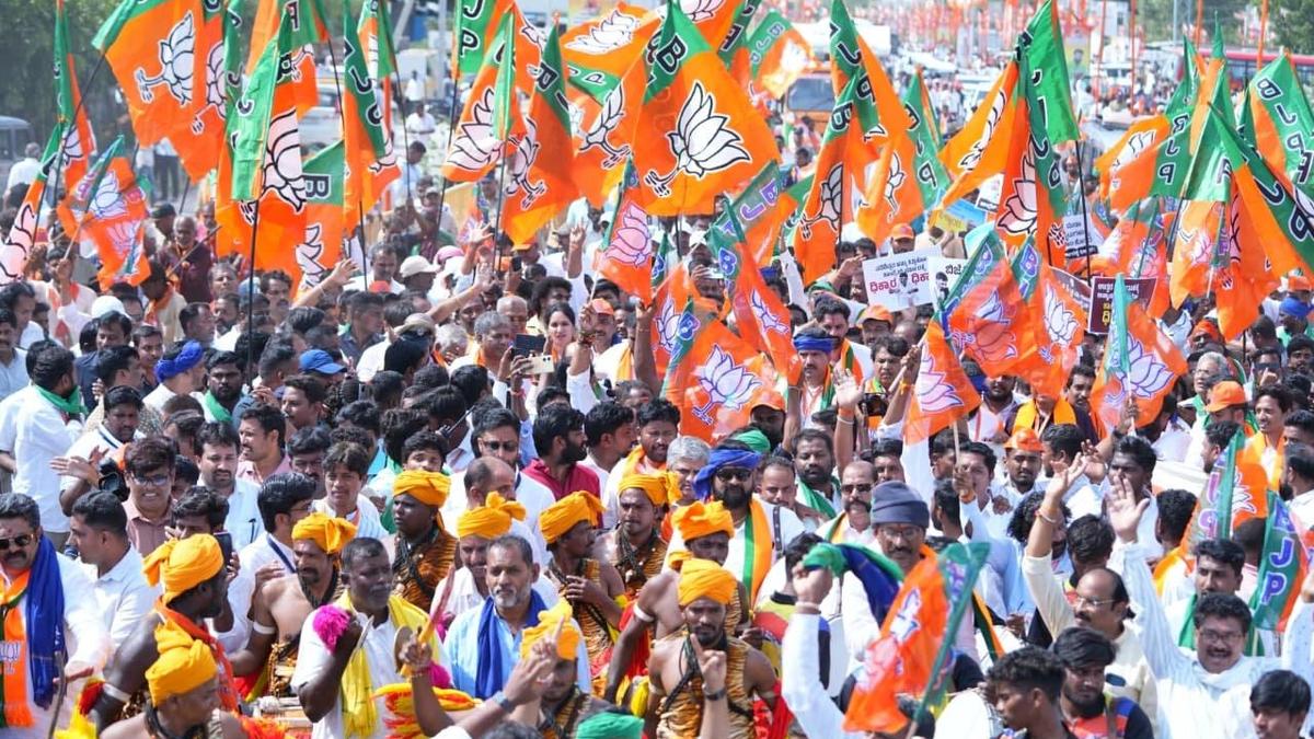 भाजपा ने कांग्रेस सरकार के खिलाफ भ्रष्टाचार पर 10 दिन का पदयात्रा शुरू किया