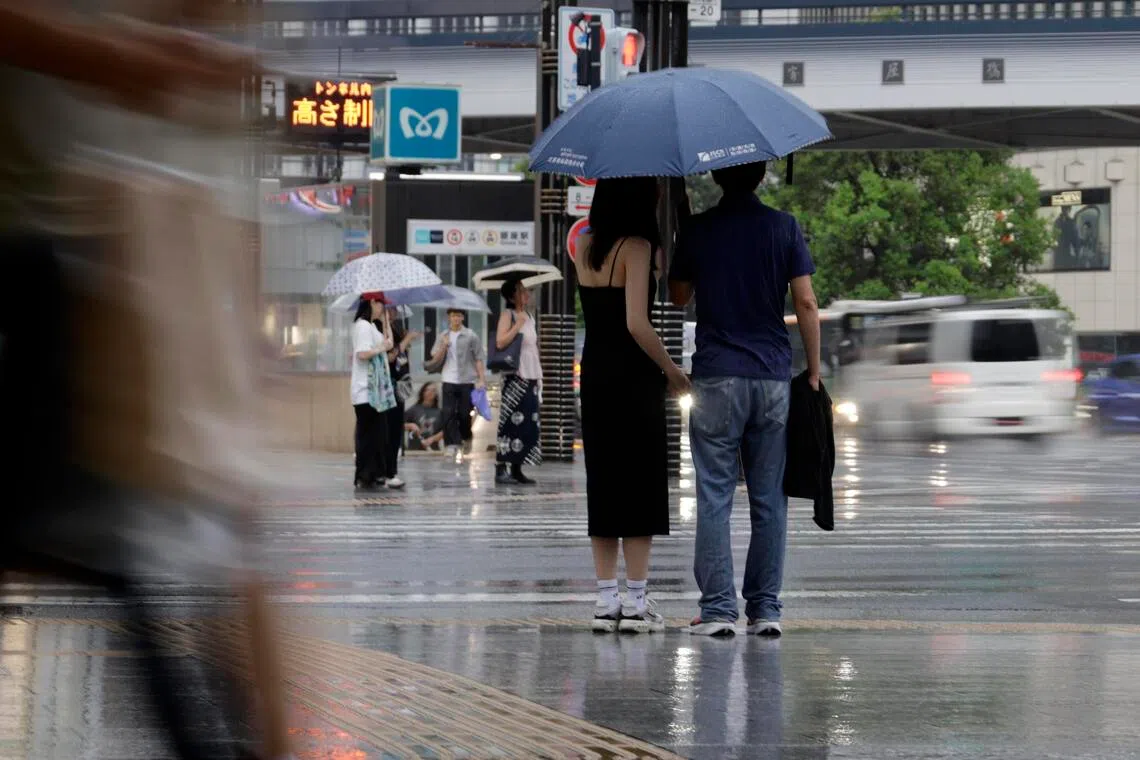 Tropical storm to bring heavy rain to Tokyo during extended holiday