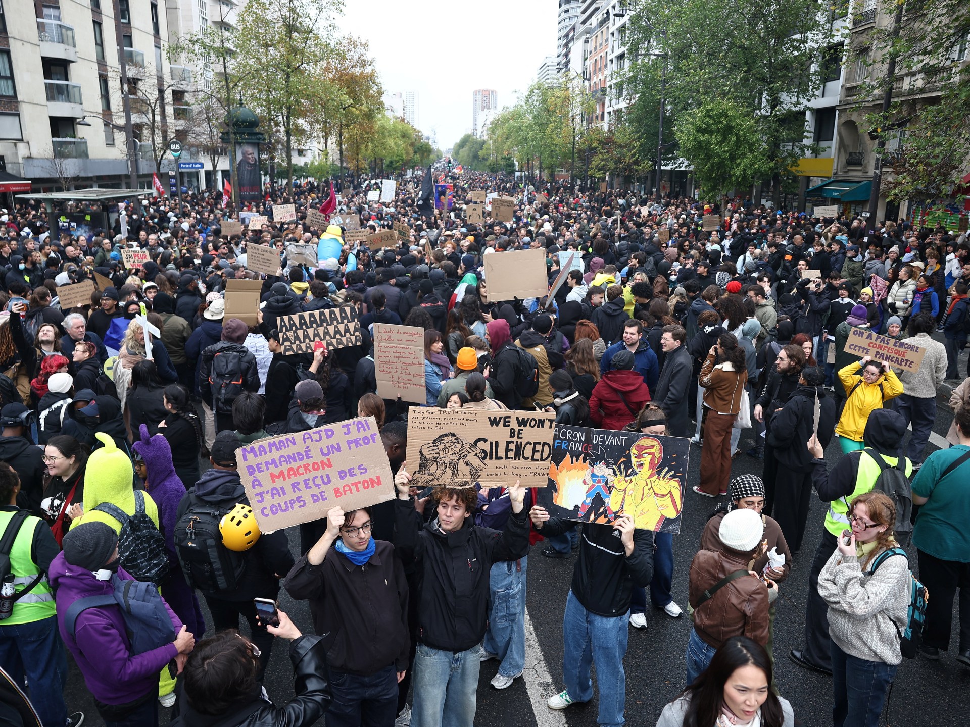 France deploys heavy security as nationwide protests leave 135 arrested