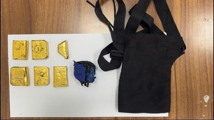 DRI Seizes ₹2.25 Crore in Gold Bars Hidden in Passenger's Clothing