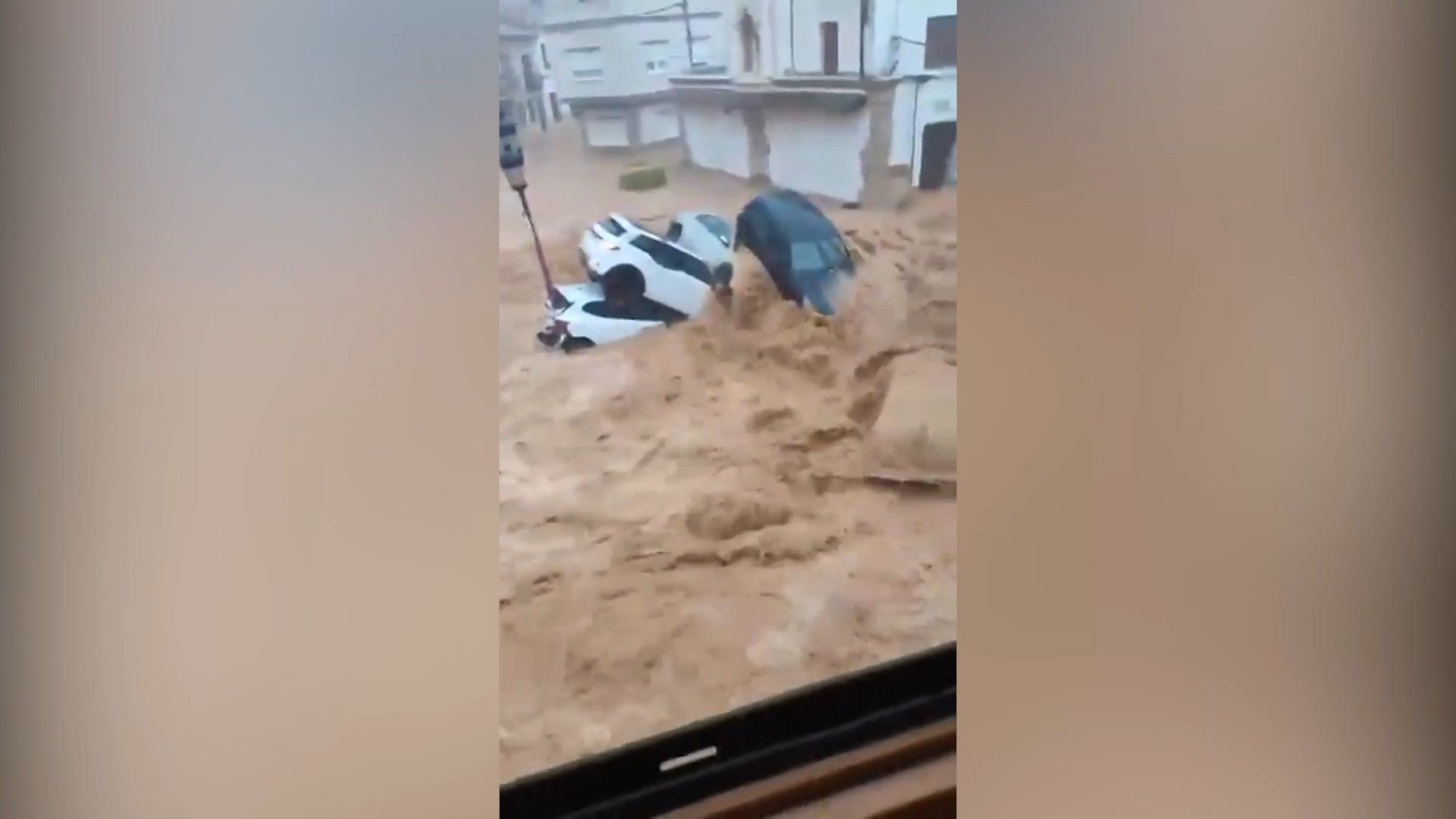 Spanish town battles devastating floods after near-record rainfall