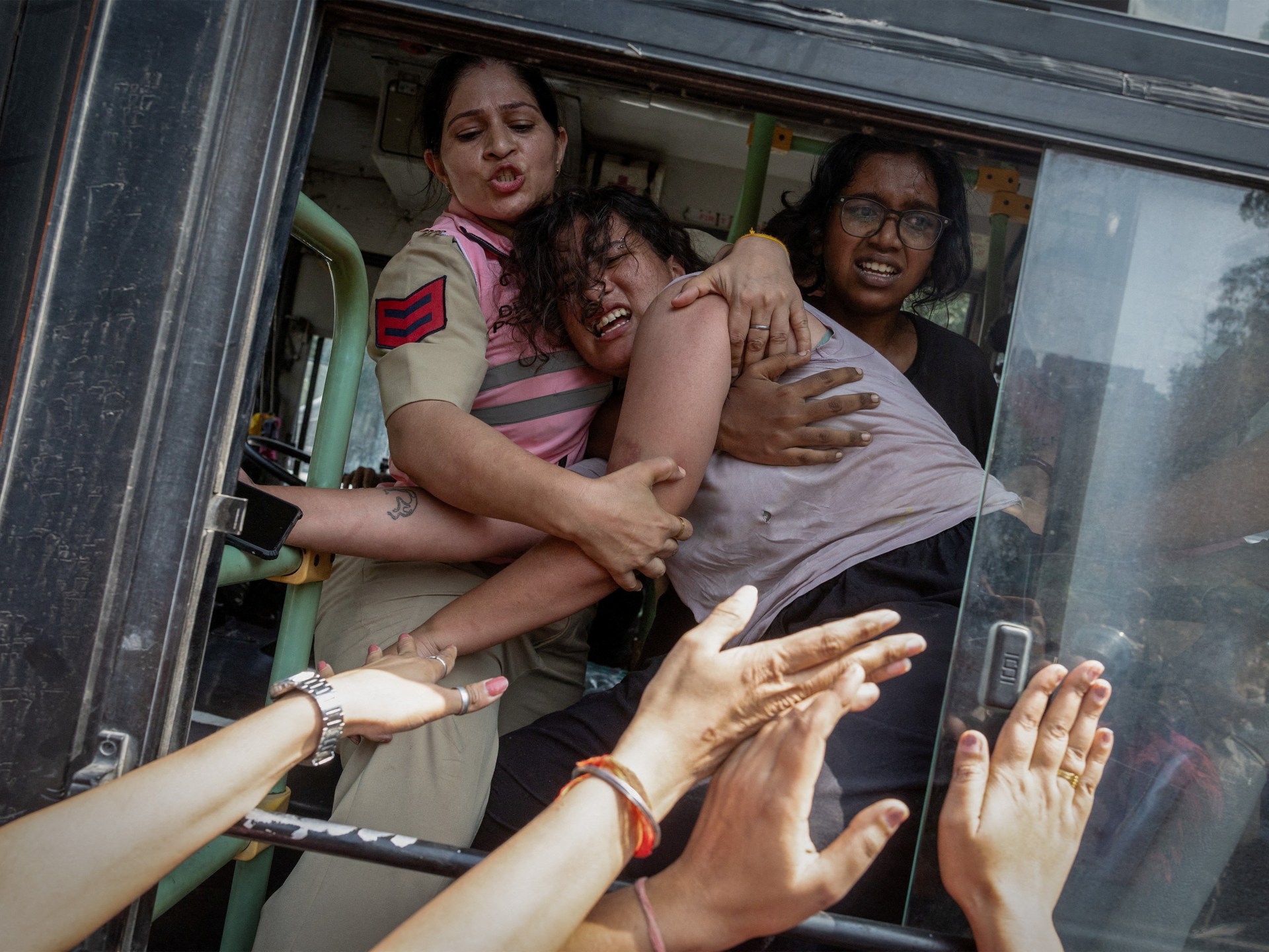 India police detain thousands during youth protest crackdown in Delhi