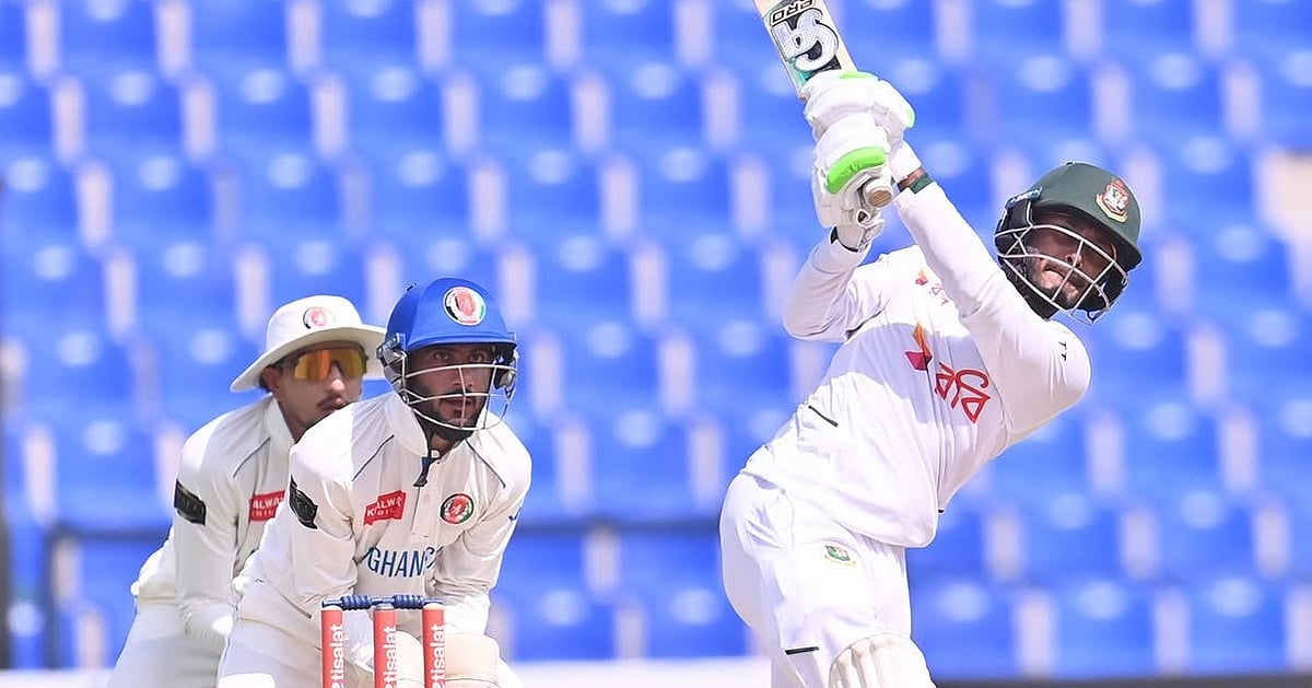 তানজিদের শক্তিশালী পারফরম্যান্স বাংলাদেশকে এগিয়ে রাখে