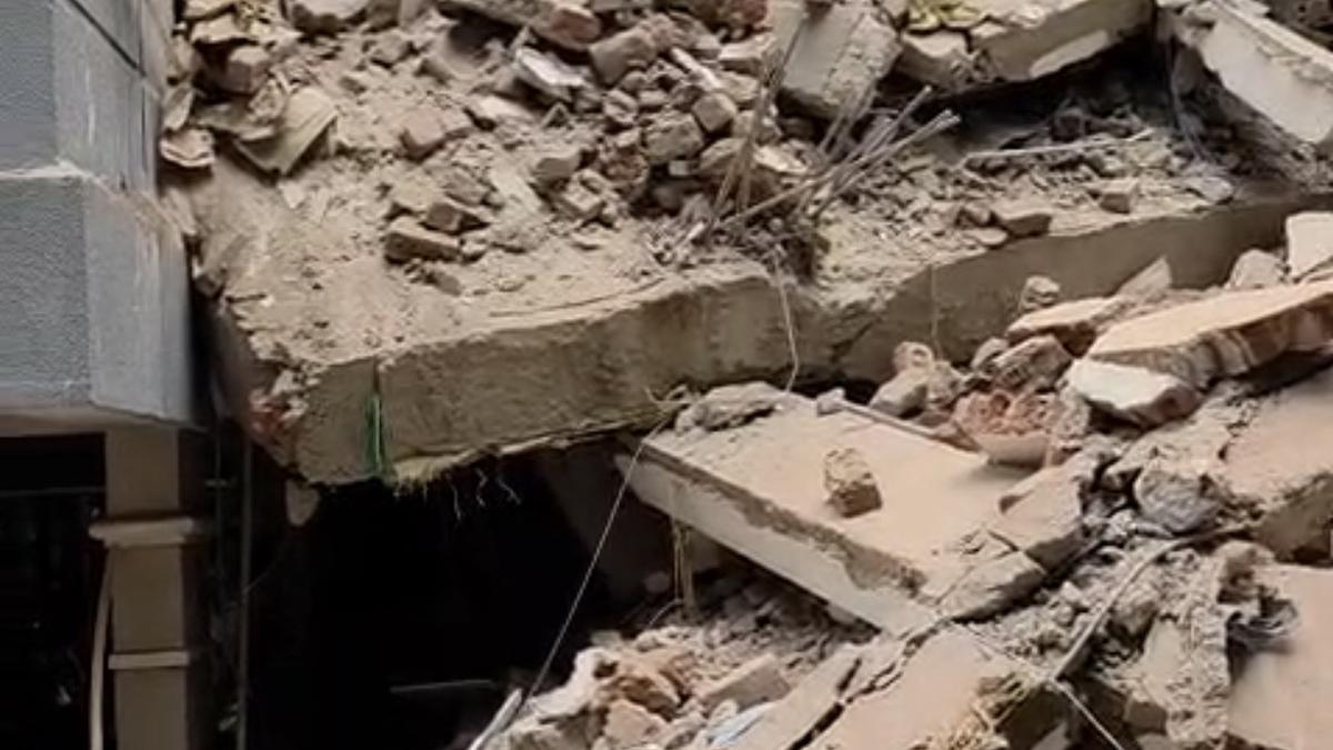 Seven-storey building under construction collapses in Hyderabad