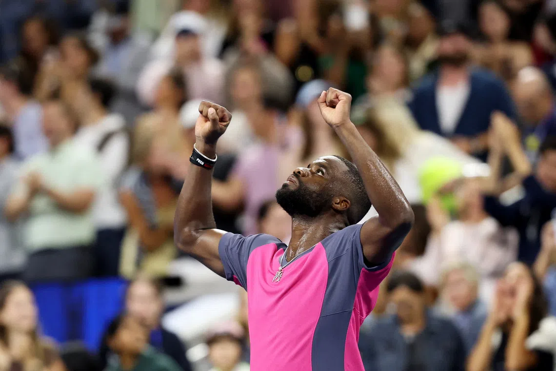 Tiafoe advances to US Open third round with commanding victory