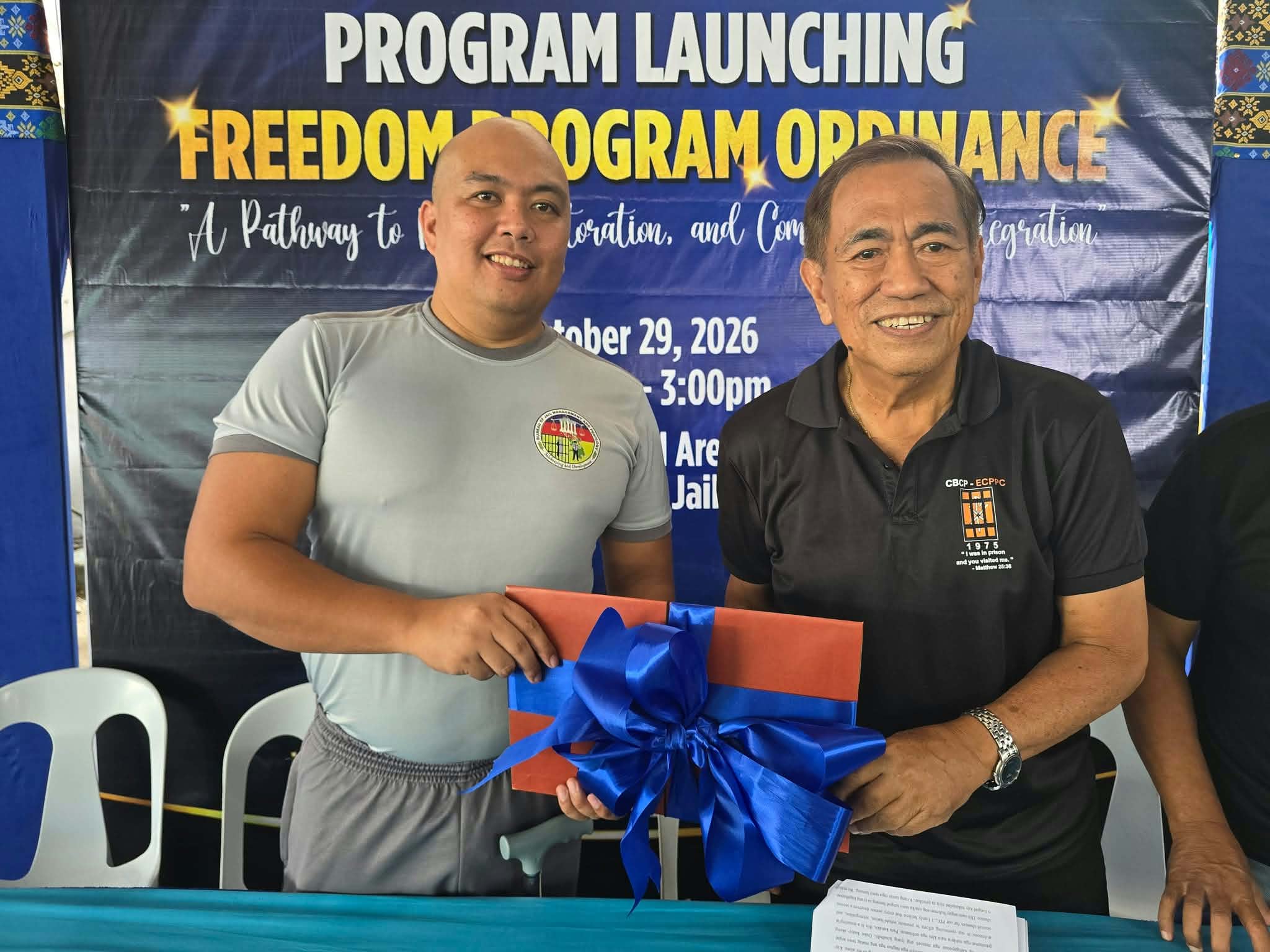 Iligan launches rehabilitation program for released inmates