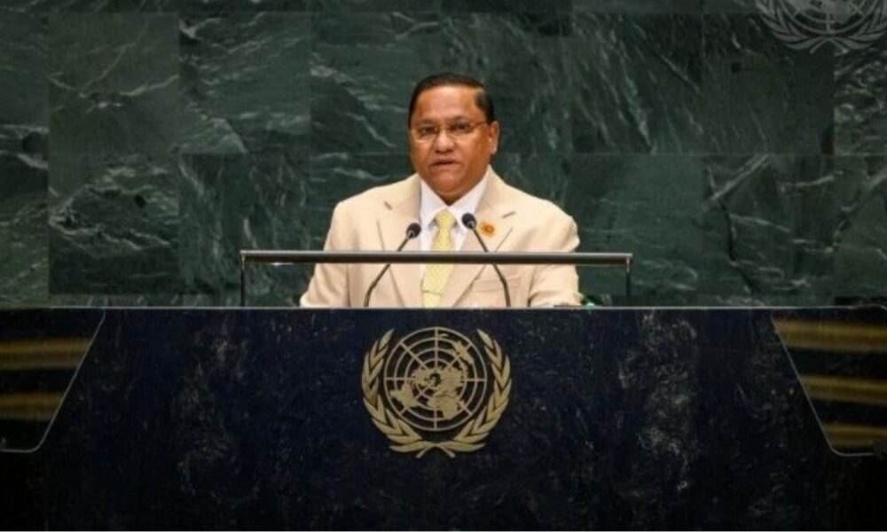 Sri Lanka urges global dialogue, humanitarian access at UN assembly