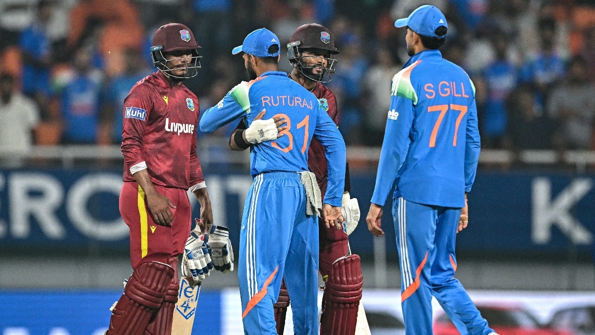 West Indies chase down 352 to claim first ODI victory over India since 2023