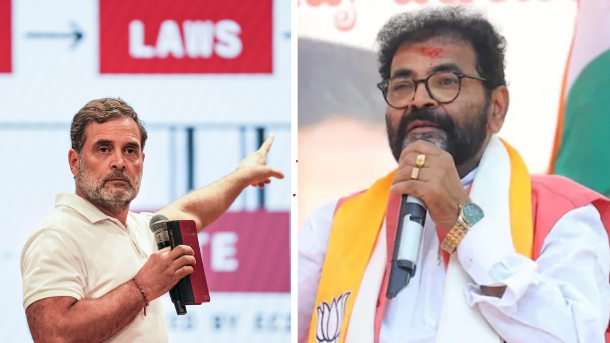 BJP leader accuses Rahul Gandhi of baseless attacks on election body