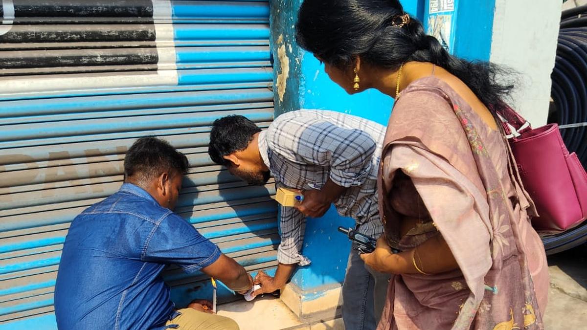 Visakhapatnam civic body seals 58 shops for illegal waste dumping