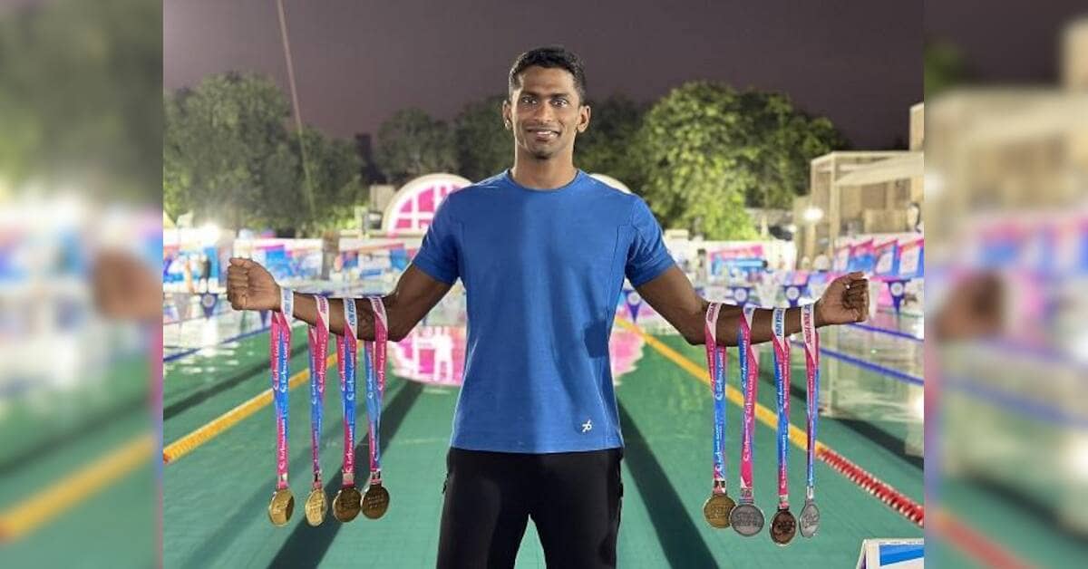 Three Indian swimmers advance to Asian Games finals, medal hopes intact