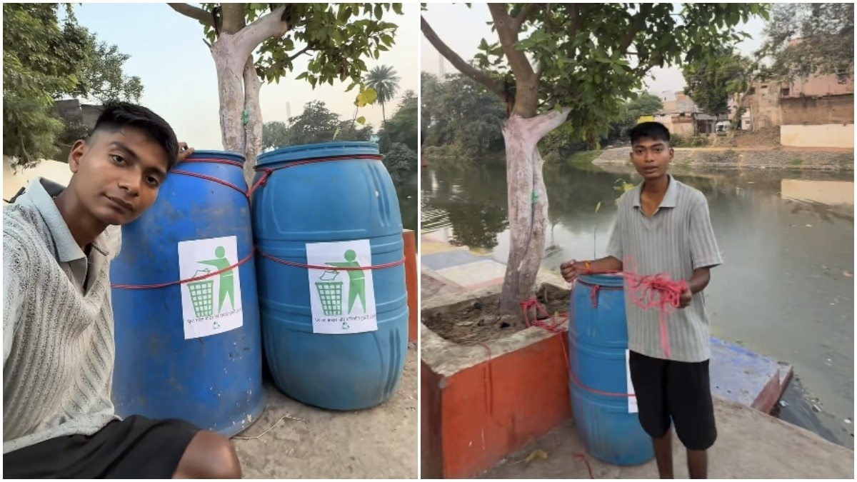 अजनार नदी सफाई में जुटे बिट्टू तबाही को लगा झटका, एकत्रित कचरा चोरी