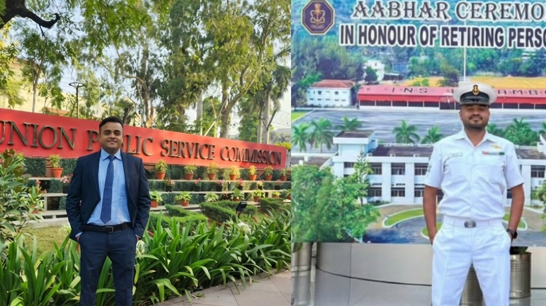 Ex-Navy Officer Cracks UPSC CAPF After 15 Failed Attempts