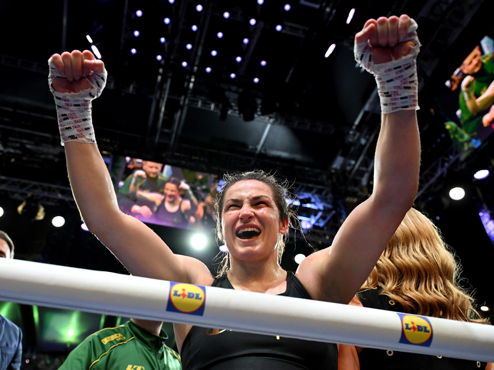 Katie Taylor retires as undisputed super-lightweight champion at 40