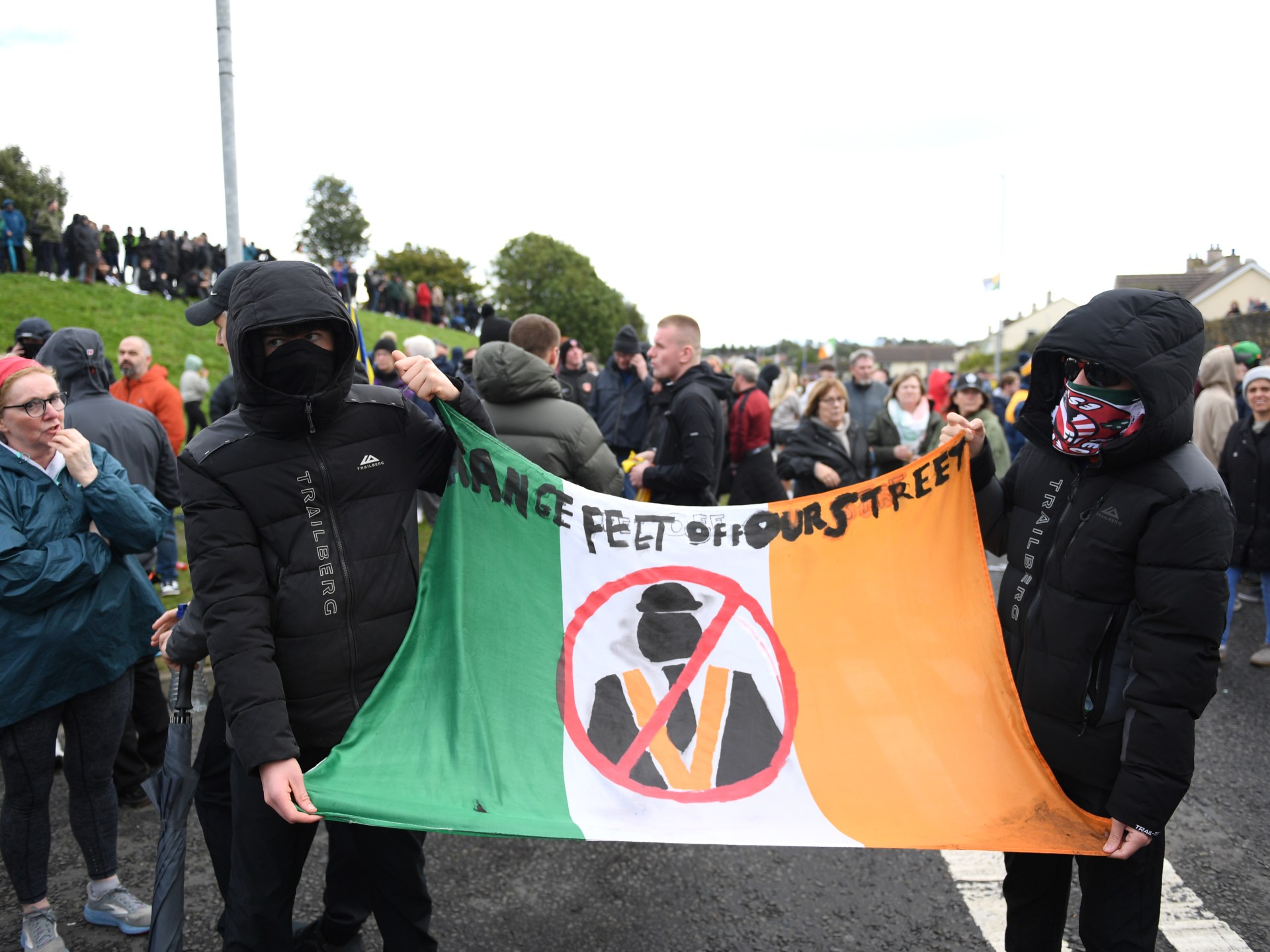 Police investigate Sinn Féin over Northern Ireland protest participation