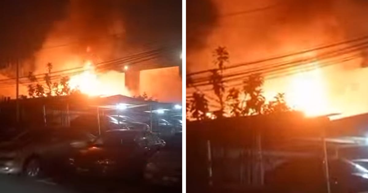 Two premises destroyed in Ampang fire