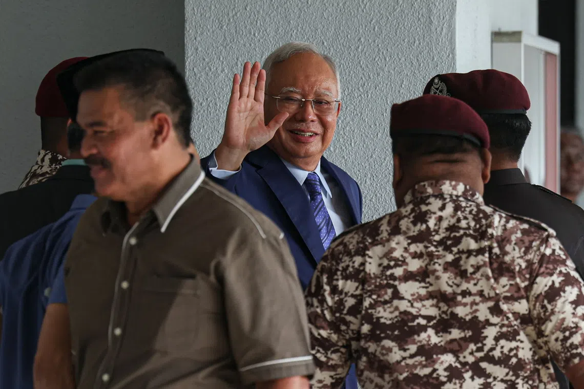 Malaysian court halts bankruptcy proceedings for Najib, son amid tax dispute