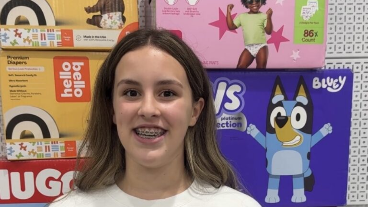 American teenager's diaper drive reaches 30,000 donations in fifth year