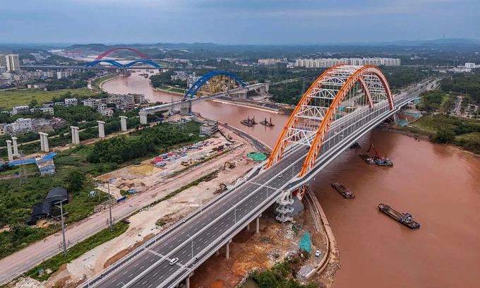 China inaugurates major river-to-sea canal linking interior regions to Southeast Asia