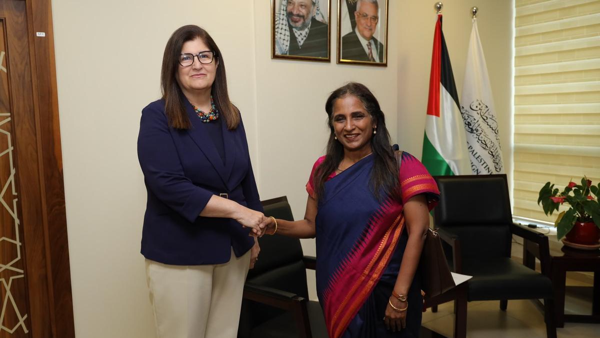 India reaffirms backing for two-state Palestinian solution