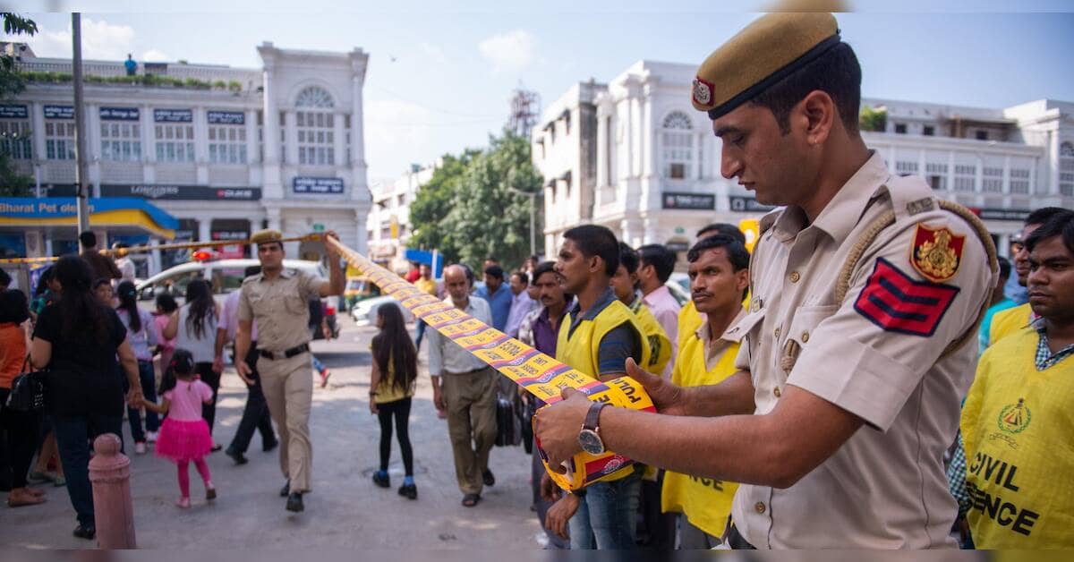 Delhi tightens security at Connaught Place ahead of planned protest