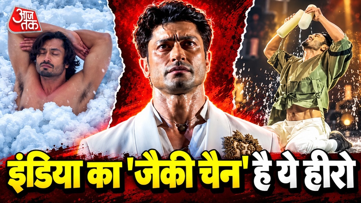Actor Vidyut Jammwal's Extreme Feats Push Physical Limits