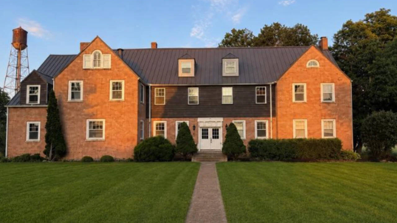 Historic 1930s Illinois Orphanage Transformed Into Grand 17-Bedroom Mansion