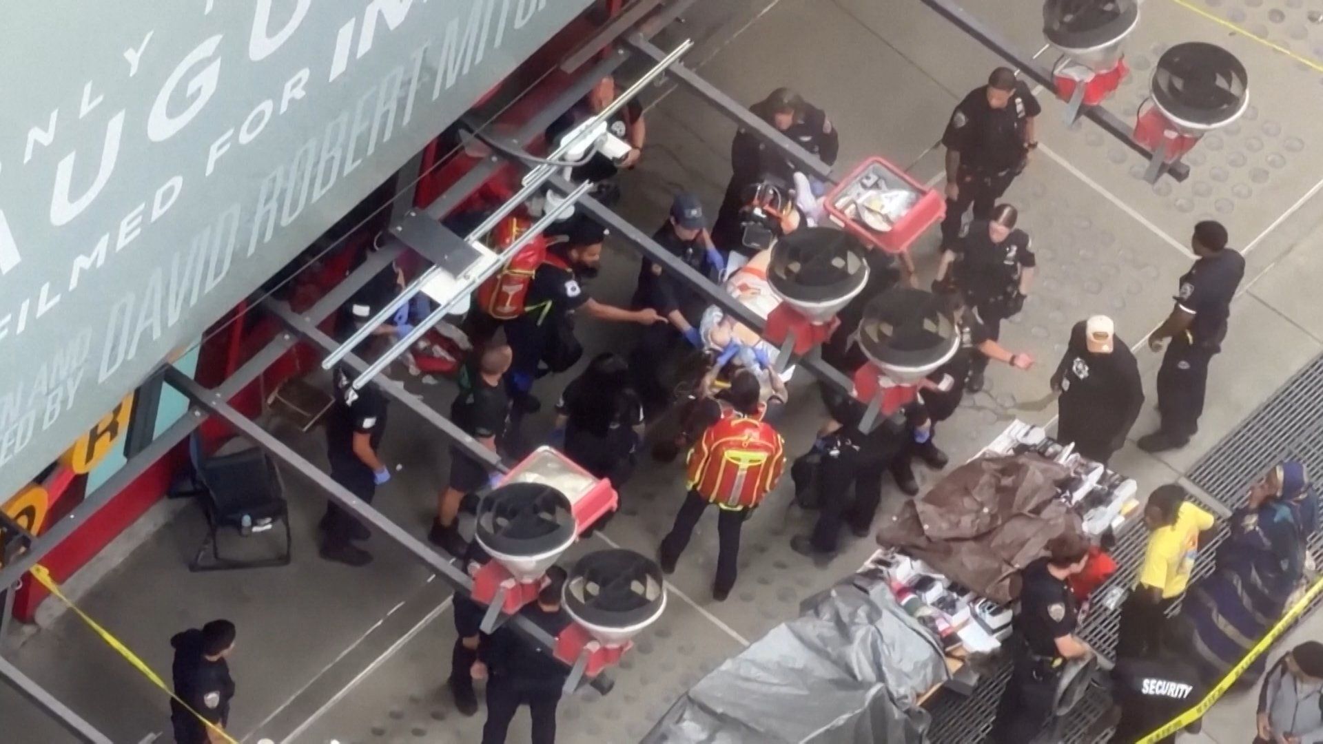 NYPD shoots knife-armed woman in Times Square incident
