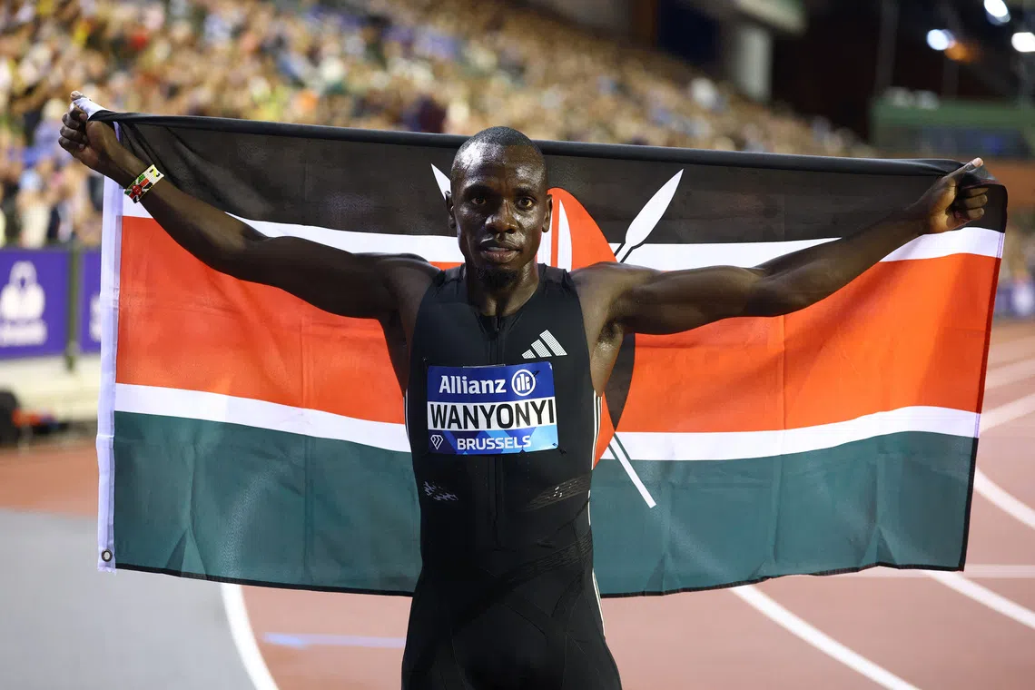 Wanyonyi dominates Diamond League 800m as Duplantis injury looms