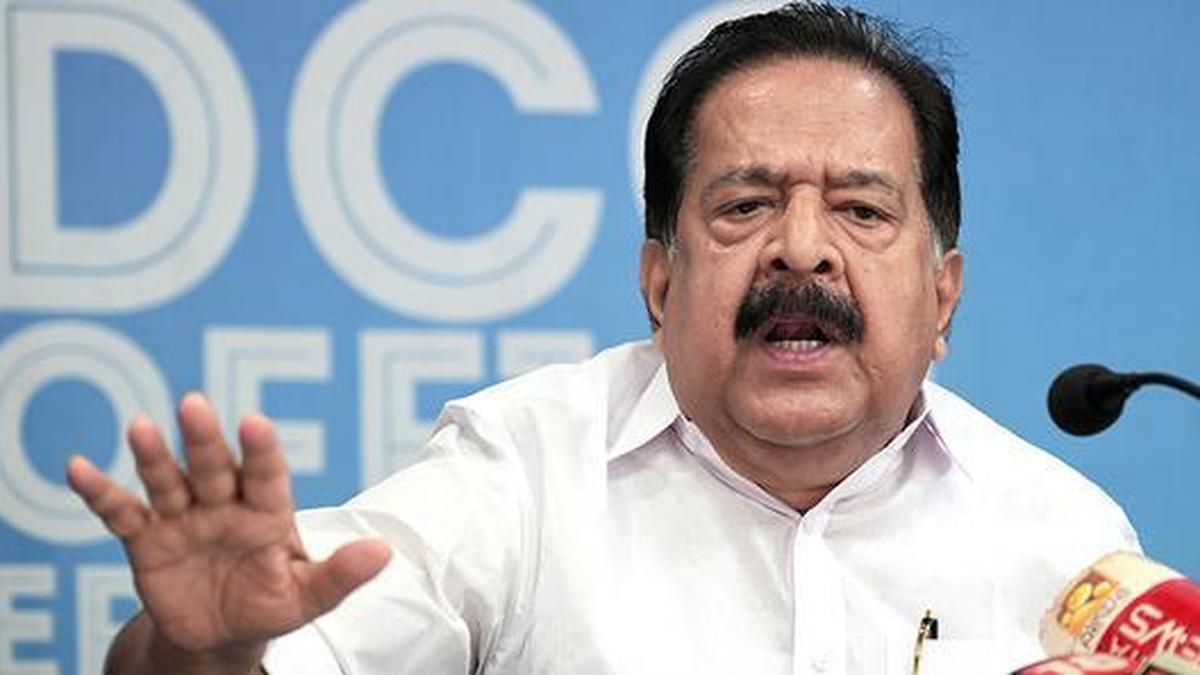 Ramesh Chennithala named recipient of A. Pachan award