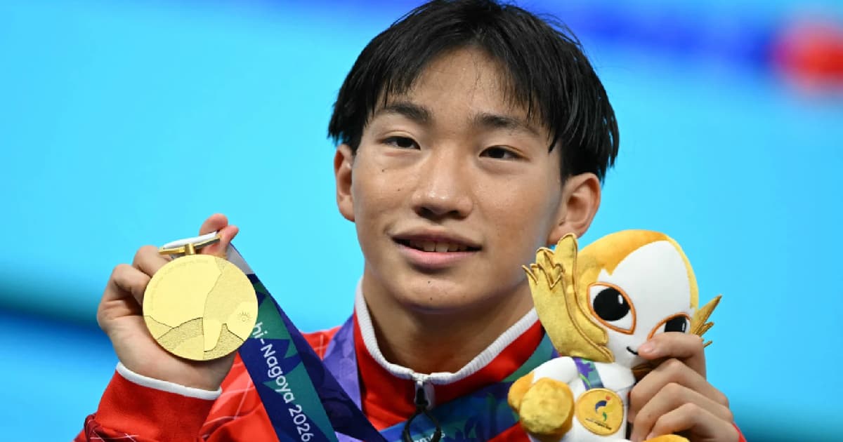 Ohashi Jepun Pecahkan Rekod Dunia 200m Dada di Sukan Asia