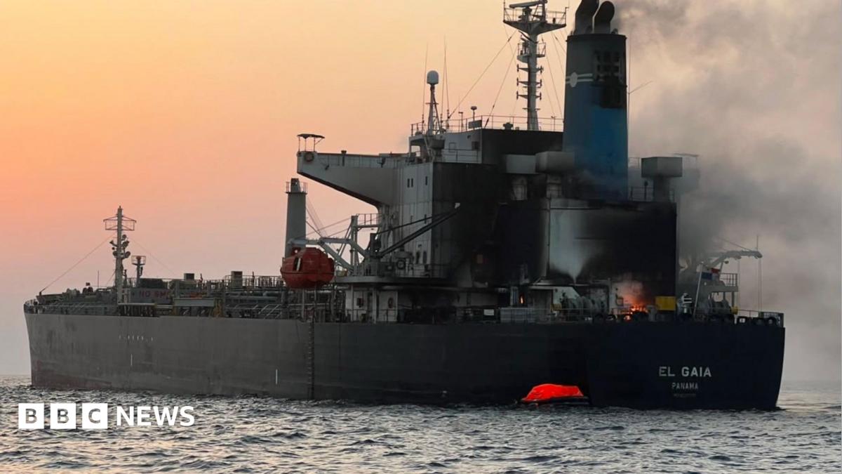 Two sailors missing after tanker hit in Strait of Hormuz