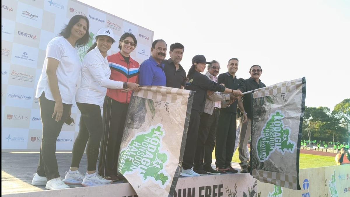 Nearly 6,000 runners participate in Kodagu Monsoon Half Marathon