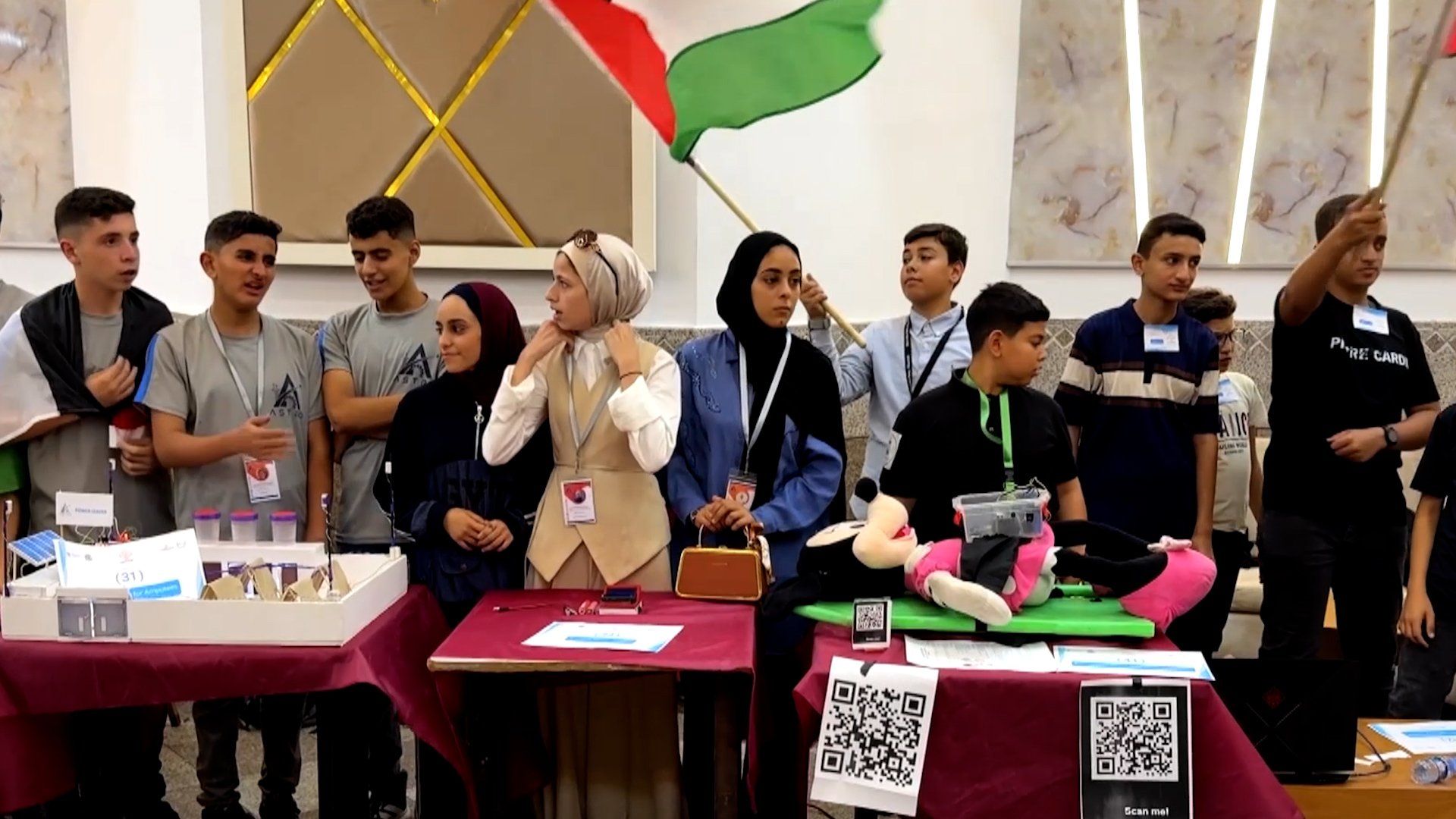 Gaza youth turn ingenuity into robotics despite resource constraints