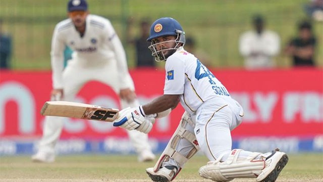 Dinusha's third Test century puts Sri Lanka in commanding position