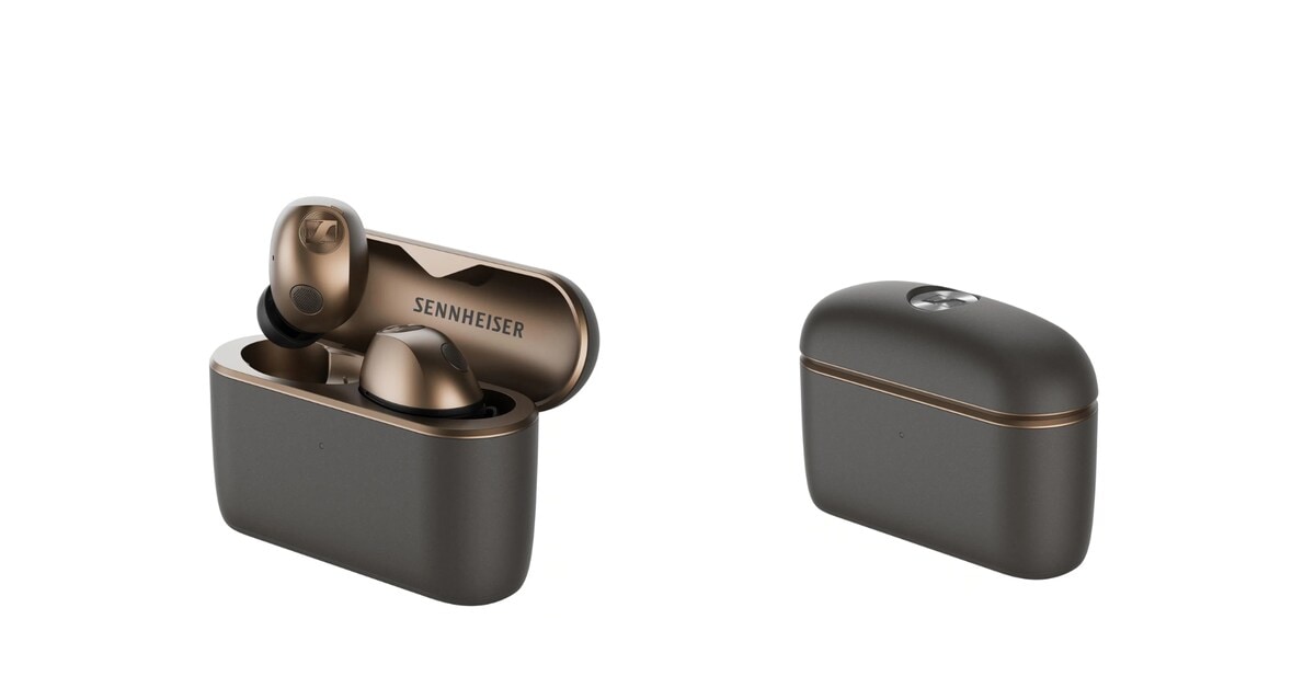 Sennheiser's new earbuds feature replaceable batteries, extended playback