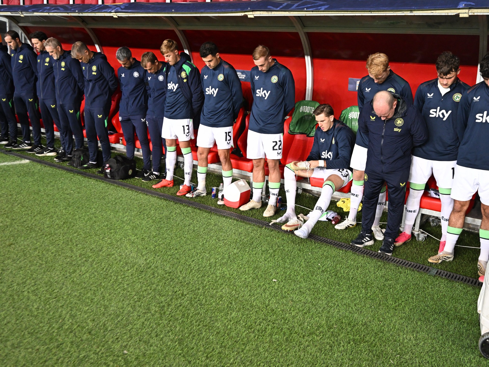 Ireland defeats Israel in Nations League amid Palestine solidarity gestures