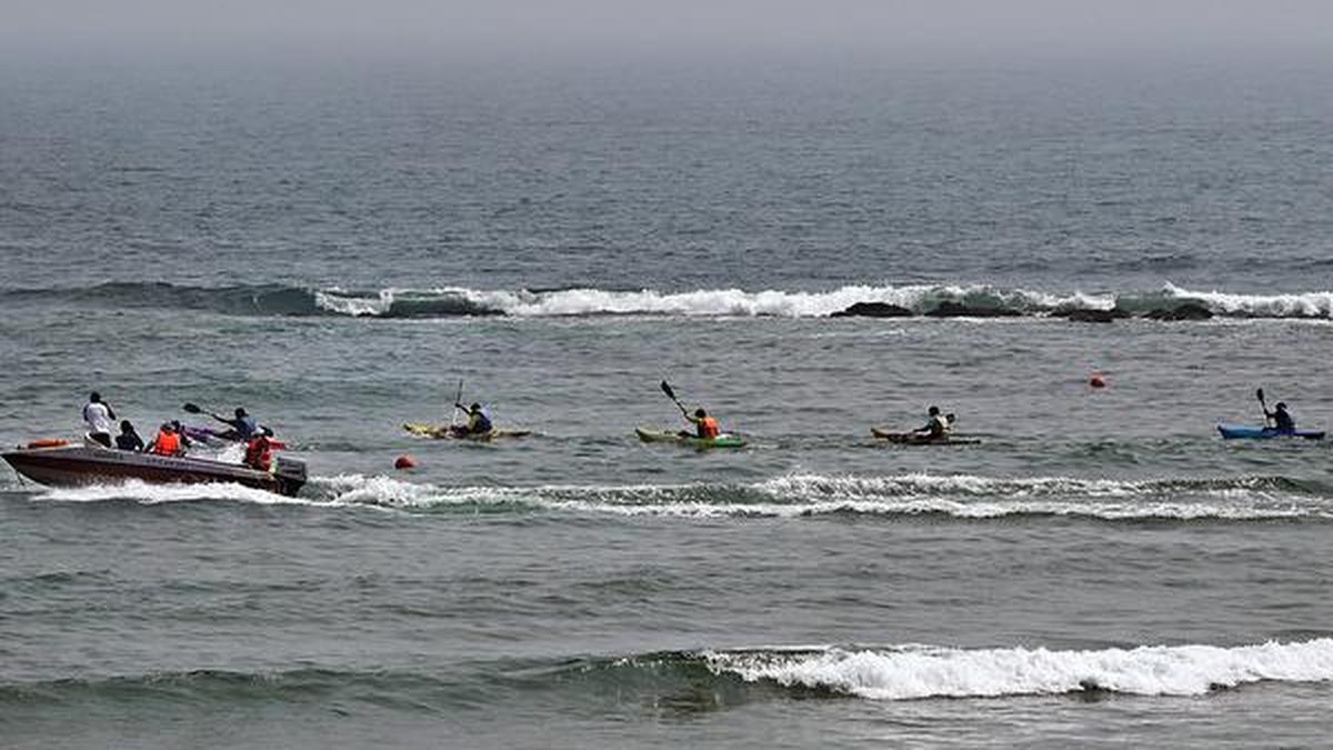 Three students swept into sea at Visakhapatnam beach; rescue underway