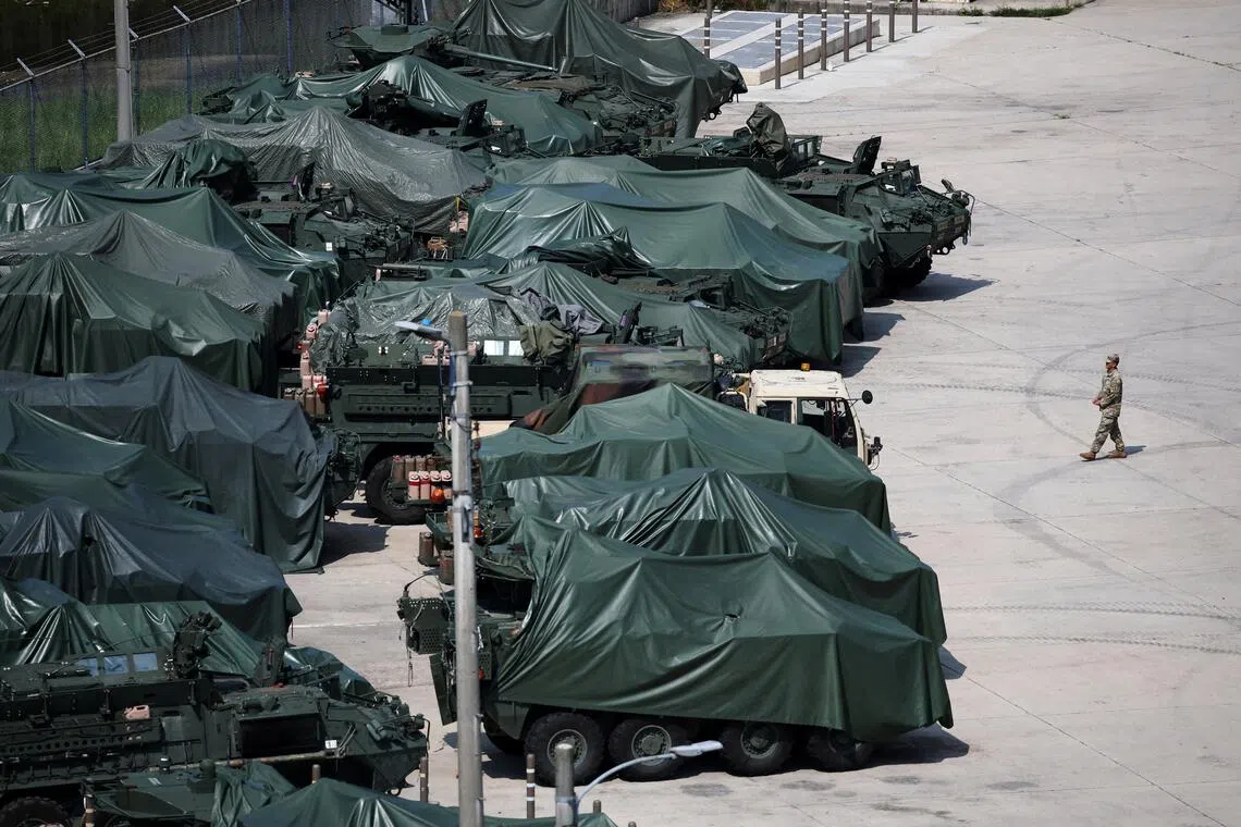 US to halve military drills with South Korea under Trump order