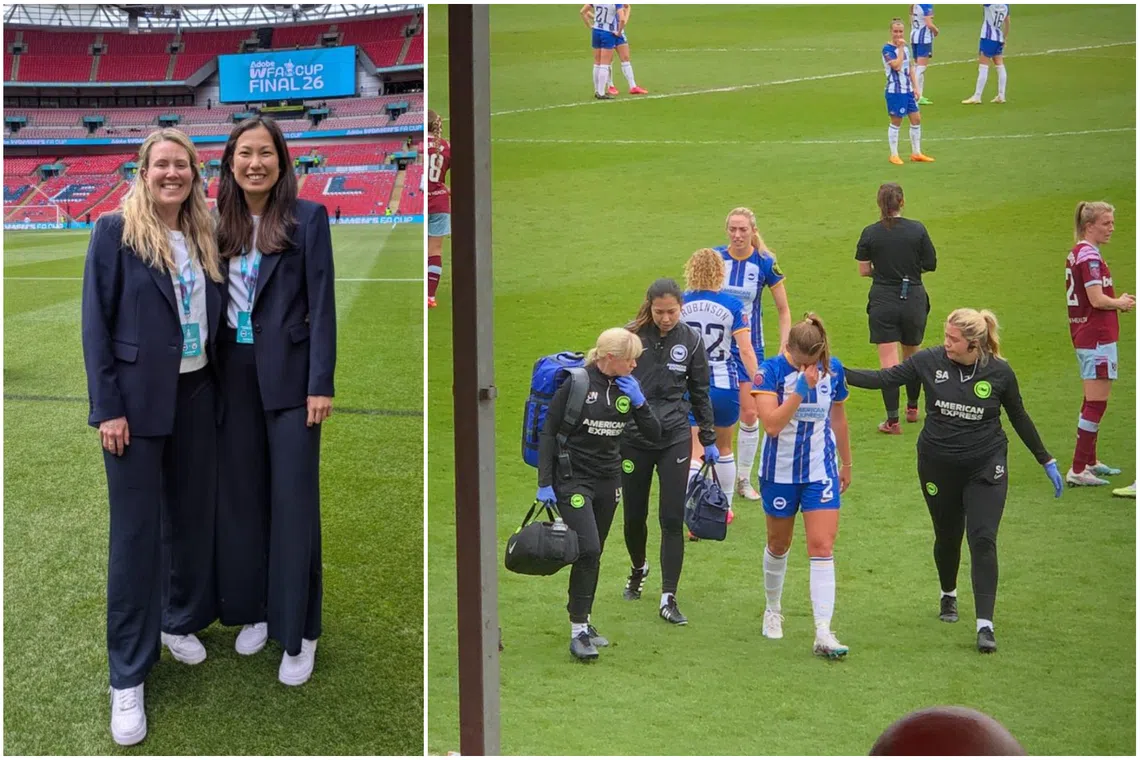 Singaporean medic breaks into elite English football as Brighton club doctor