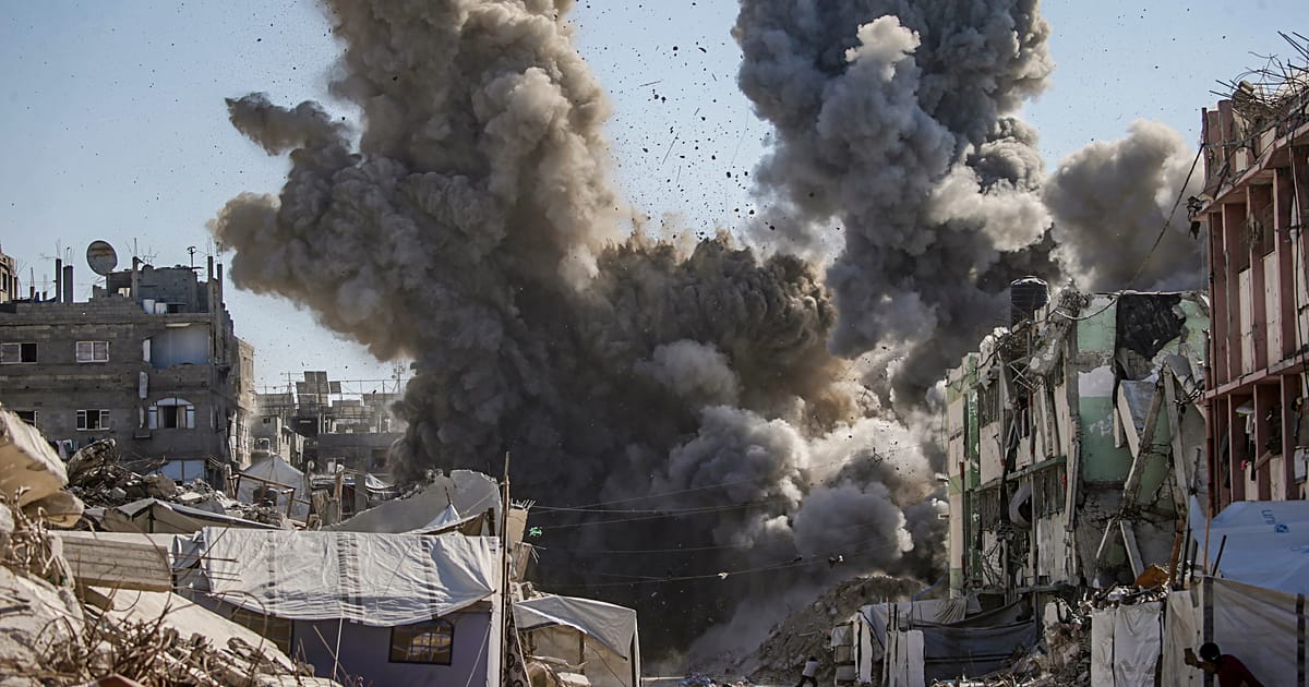 Israeli airstrike in Gaza kills at least two people, medics report