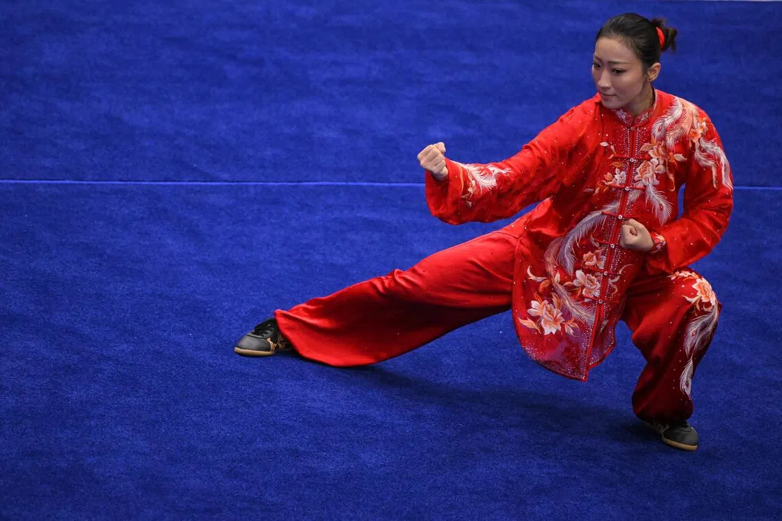 Zeanne Law claims Singapore's first Asian Games medal in wushu
