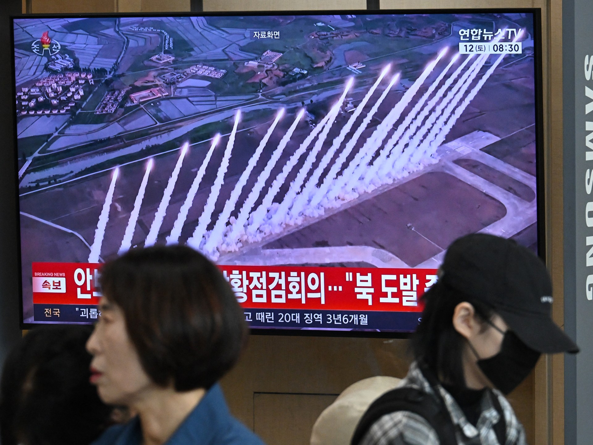 North Korea conducts ballistic missile tests in latest weapons display