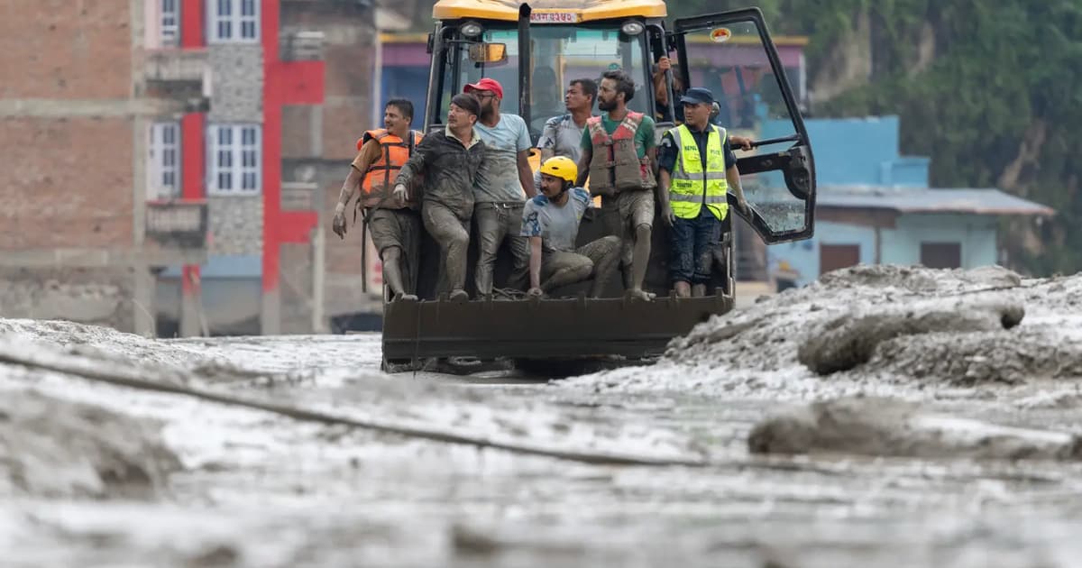 Banjir Nepal-Tibet tewaskan 160 orang, ratusan hilang
