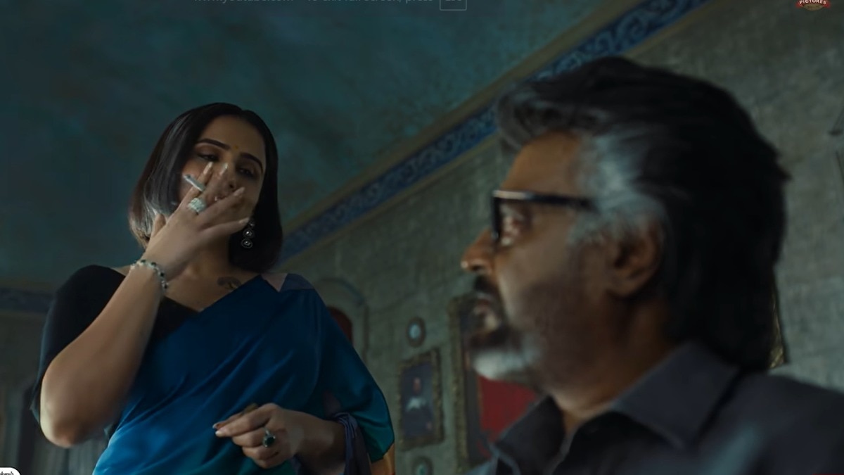 Vidya Balan nervous filming smoking scene opposite Rajinikanth