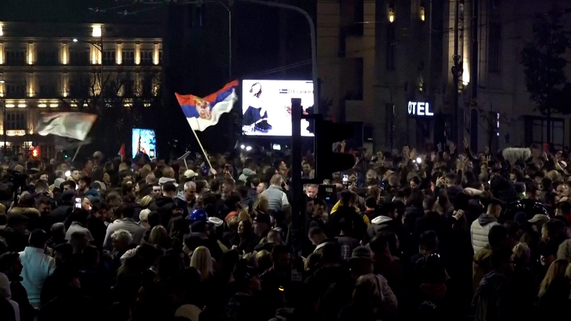 Student-backed movement claims landmark victory in Serbian elections