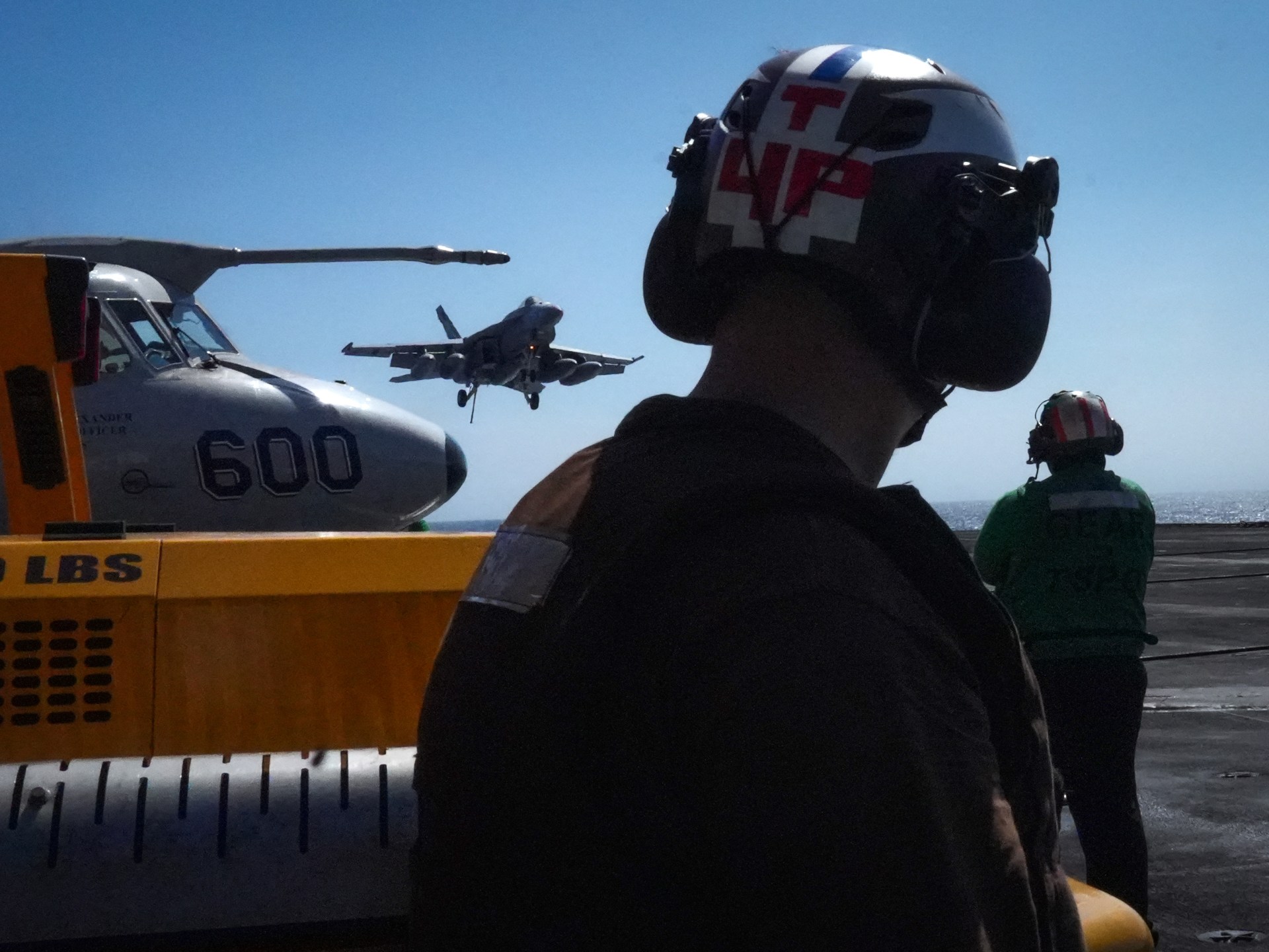 US deploys additional Marines, carrier strike group to Middle East