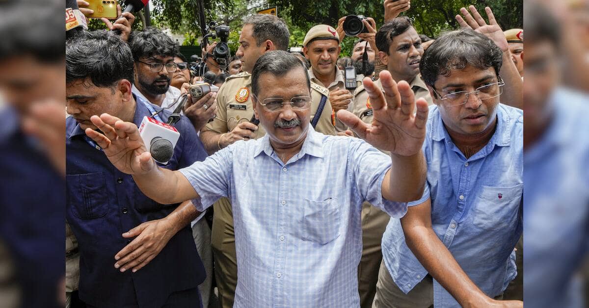 केजरीवाल के आवास पर भारी सुरक्षा, आम आदमी पार्टी ने उठाया मुद्दा