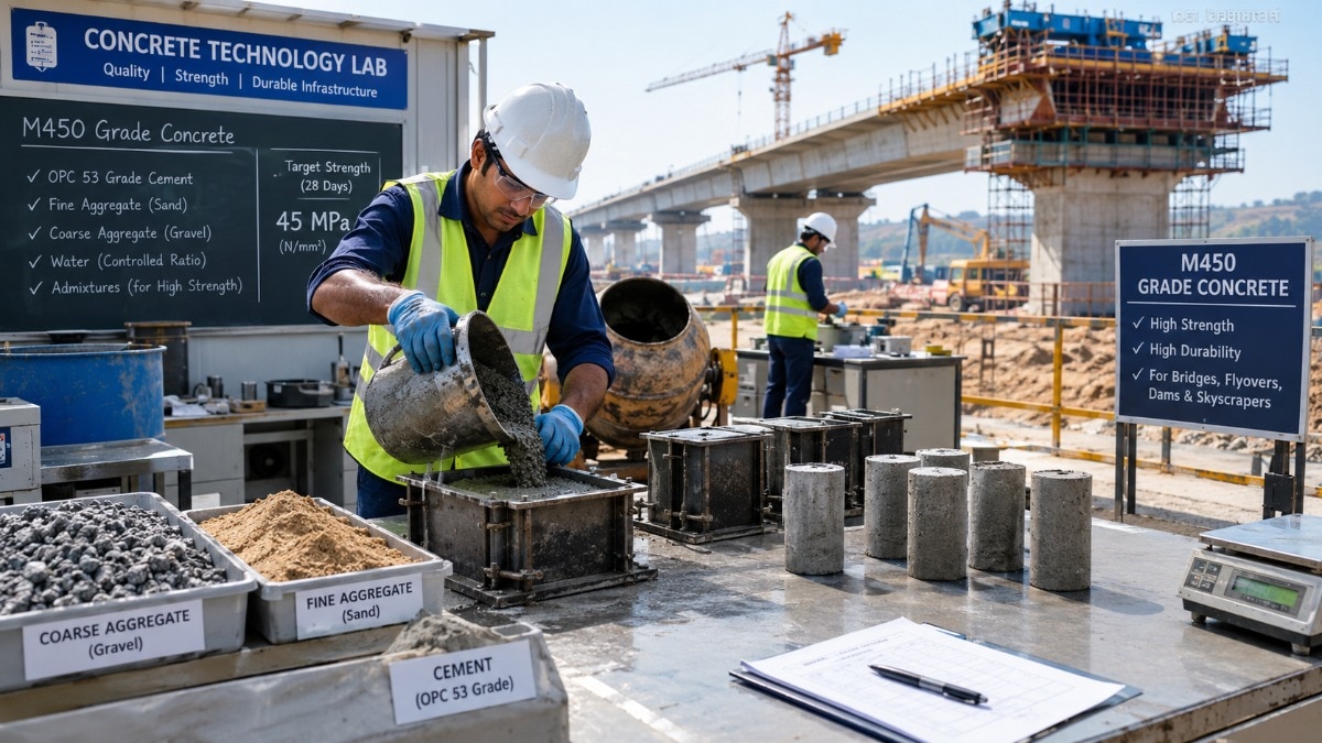 M450 Grade Concrete: India's High-Strength Building Material Explained