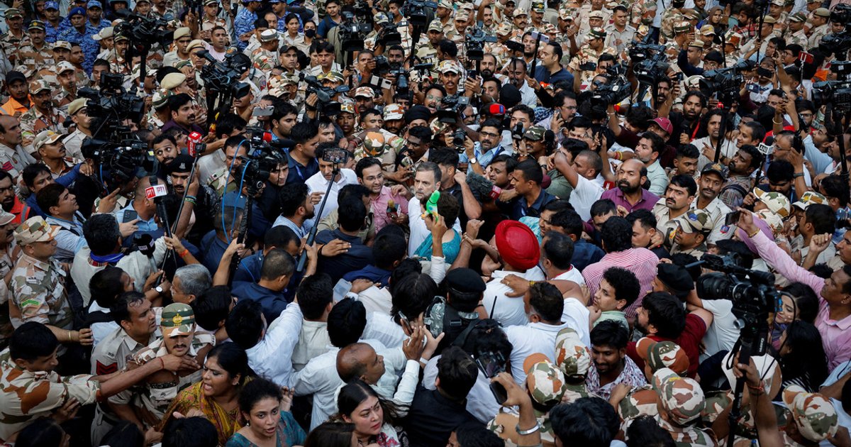 Indian opposition intensifies protests over electoral commission actions